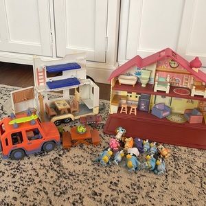 Bluey Camper and House Bundle